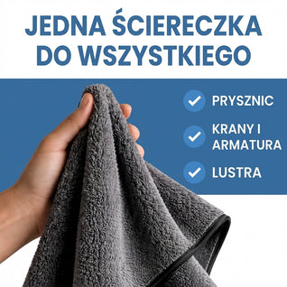 PolyskPro™ XXL (60x40cm) – Czyszczenie Bez Smug, Tylko Wodą