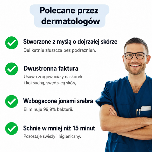 Exfora - Głęboko Złuszczający Ręcznik pod Prysznic