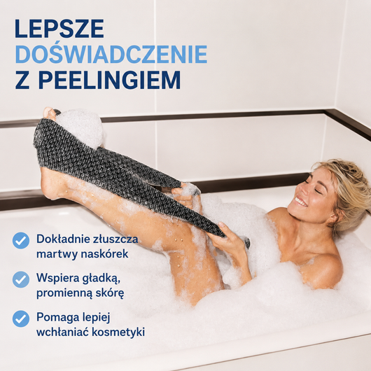 Exfora - Głęboko Złuszczający Ręcznik pod Prysznic